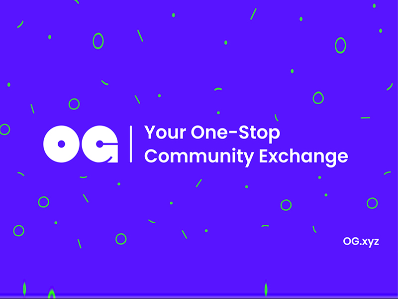 OG launches the first phase of its one-stop community exchange, OG Playground