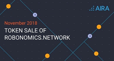 Token Sale of Robonomics.network will take place in November 2018