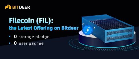 Bitdeer Announces Availability of the Highly Demanded Filecoin