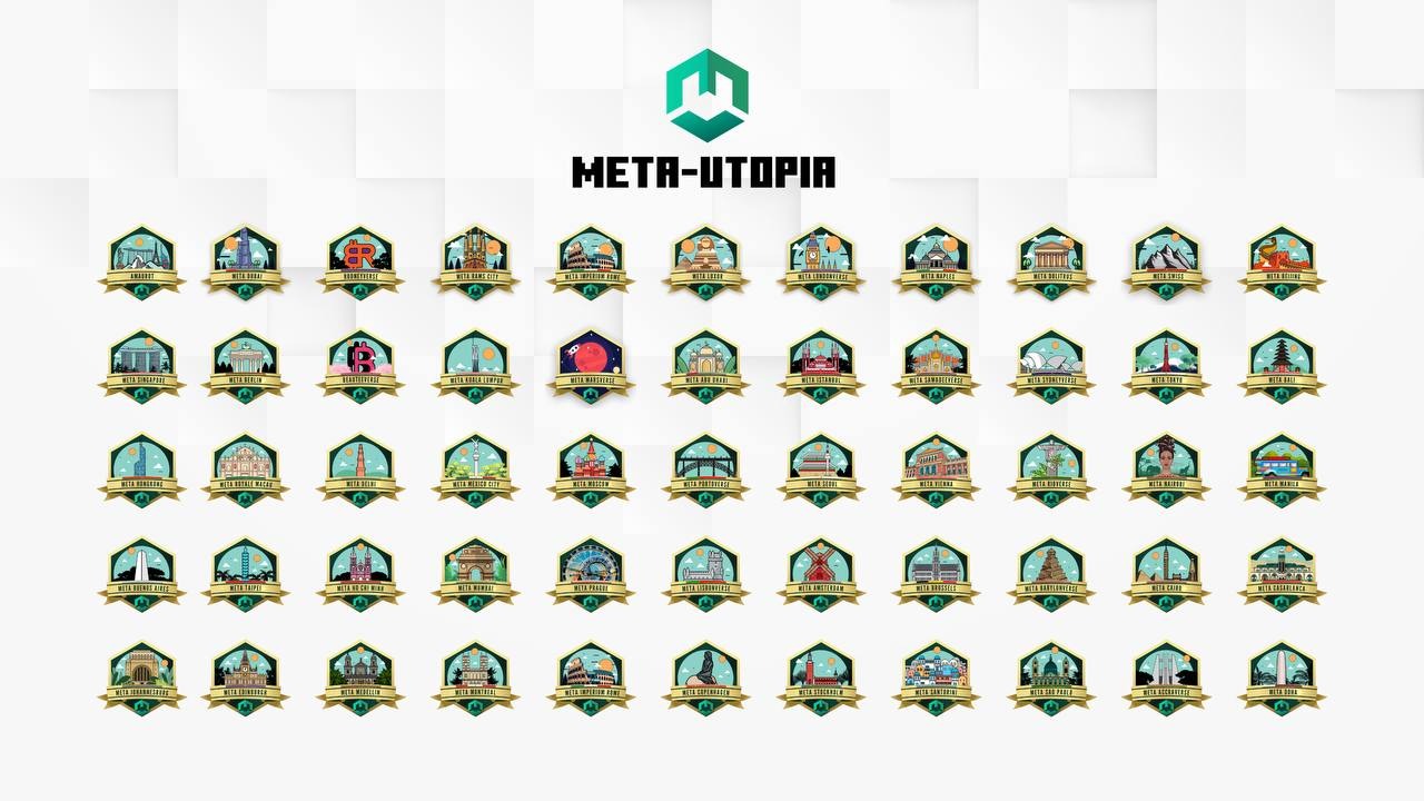 Meta Utopia Builds a Metaverse Community through 3 phases of development.