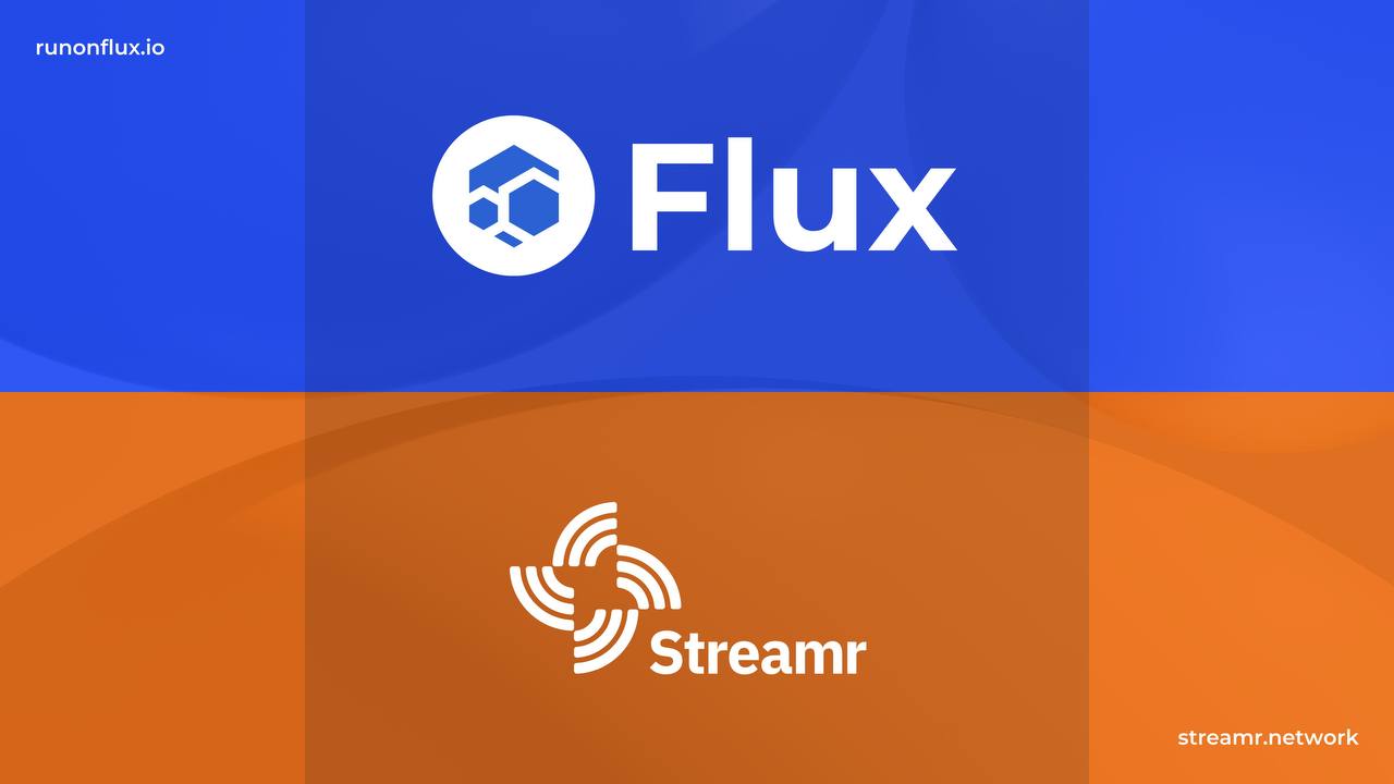 New integration between Streamr and Flux strengthens the scalability of decentralized applications