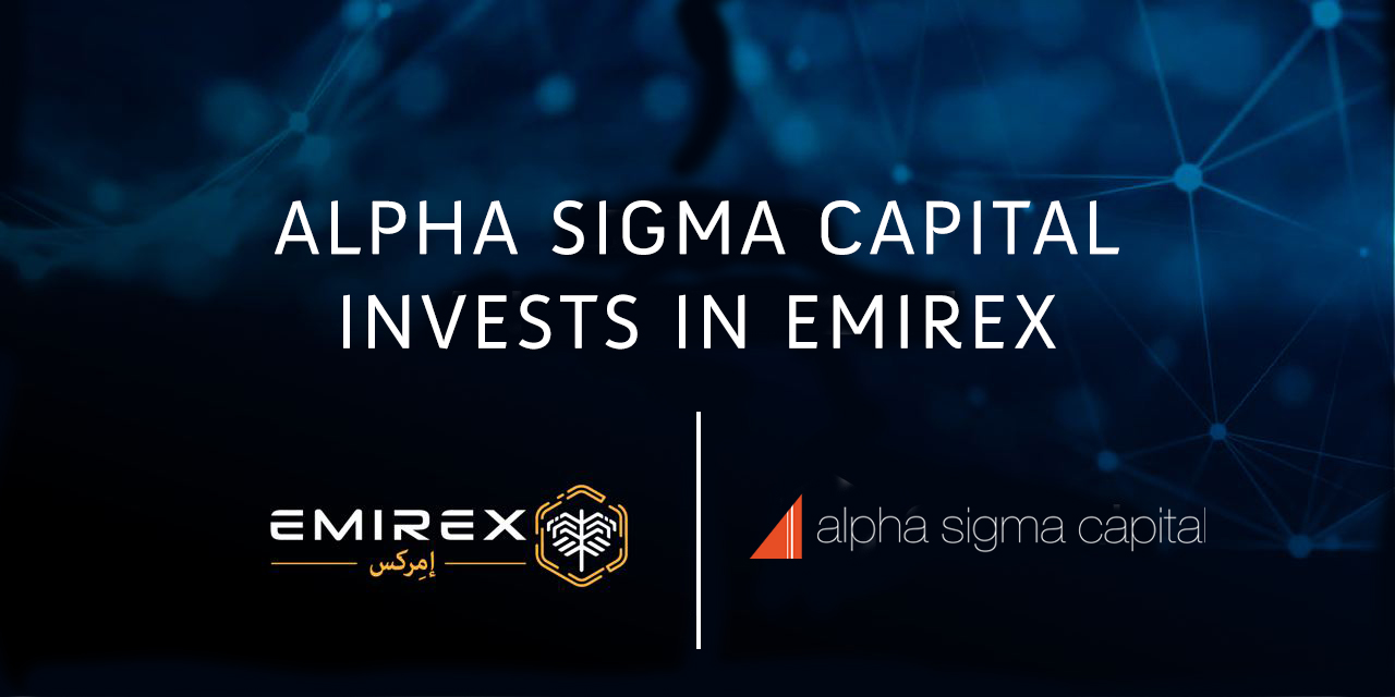 Emirex Exchange receives investment from Alpha Sigma Capital